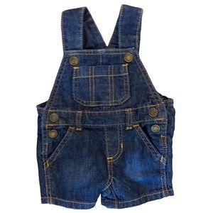 Carter’s | Baby Boy Denim Shortalls | size 3M